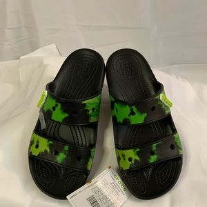 Classic Crocs Tie-Dye Graphic Slide